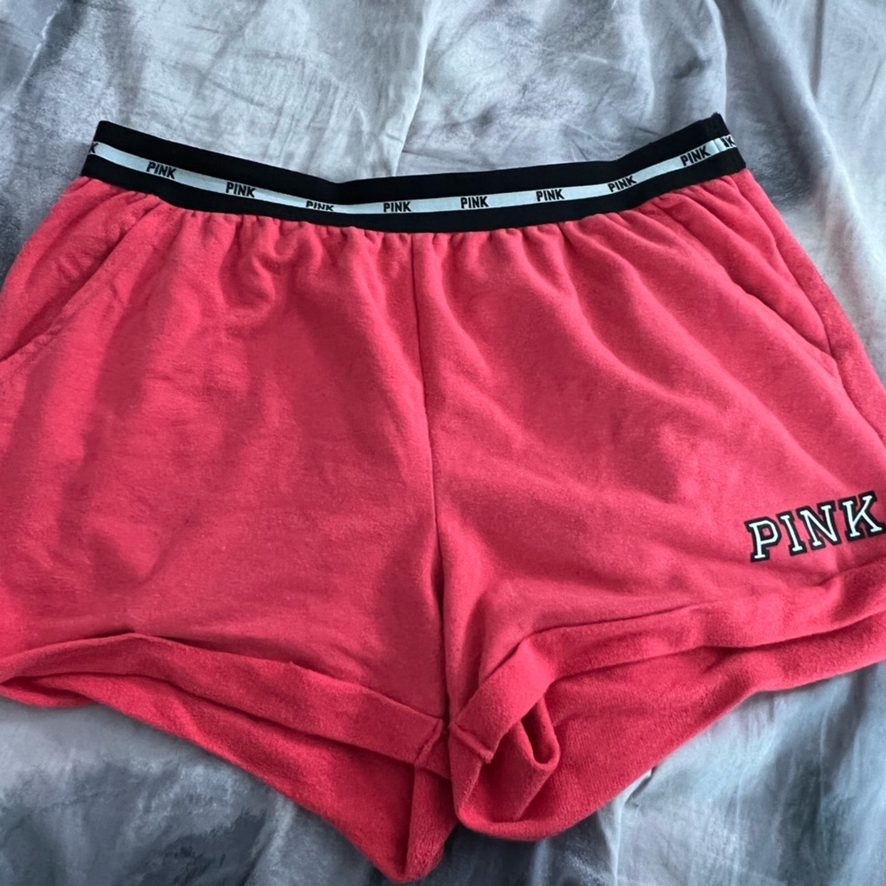 Love pink shorts